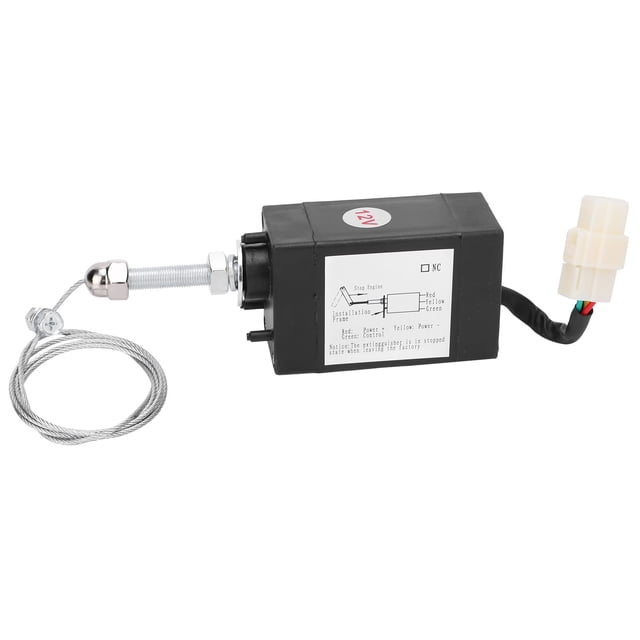 Apagado del generador, válvula solenoide de parada del motor Válvula solenoide XH PT Válvula solenoide de parada del motor Rendimiento de primera
