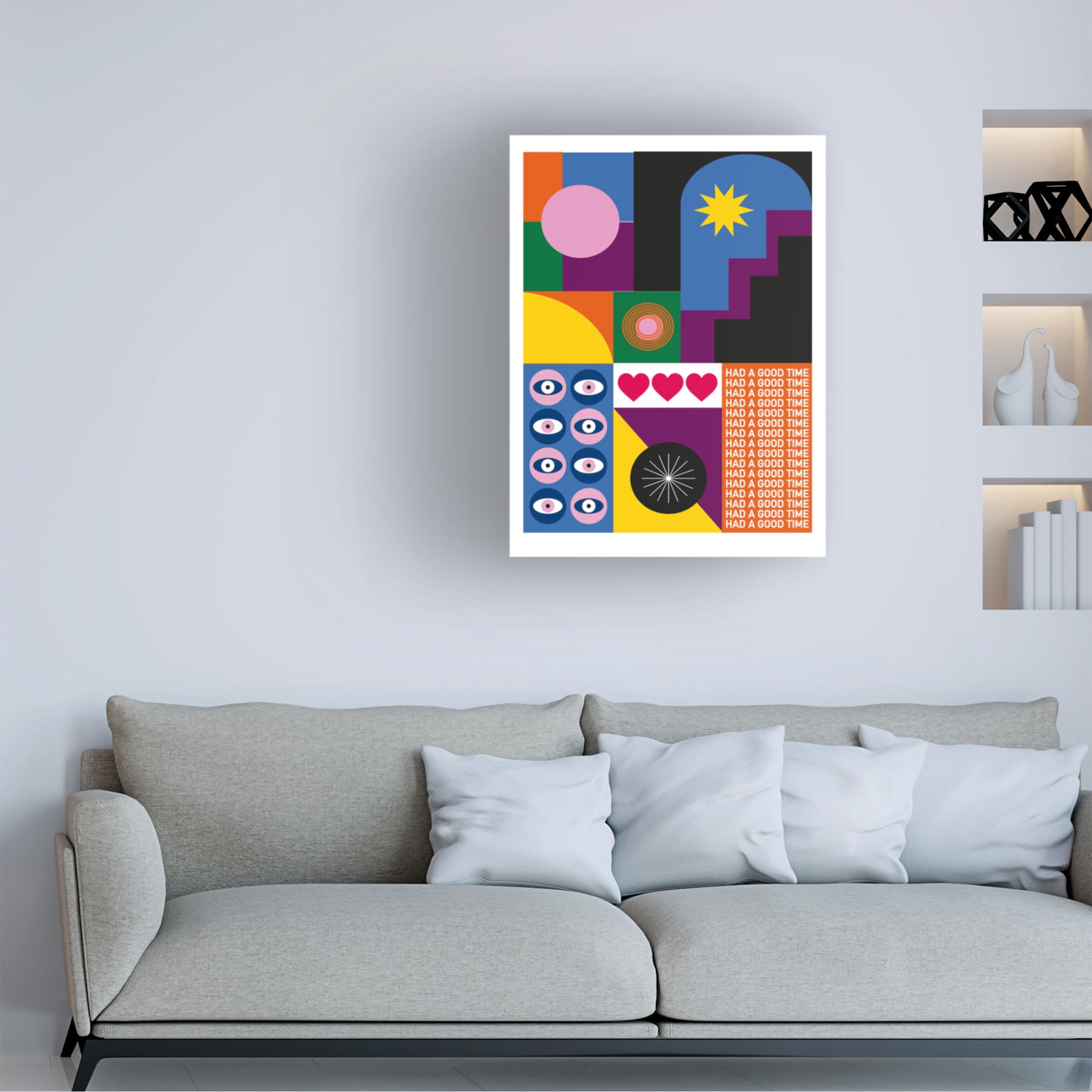 Trademark Fine Art SERGIO ORTIZ NIGHTS Canvas Wall Art