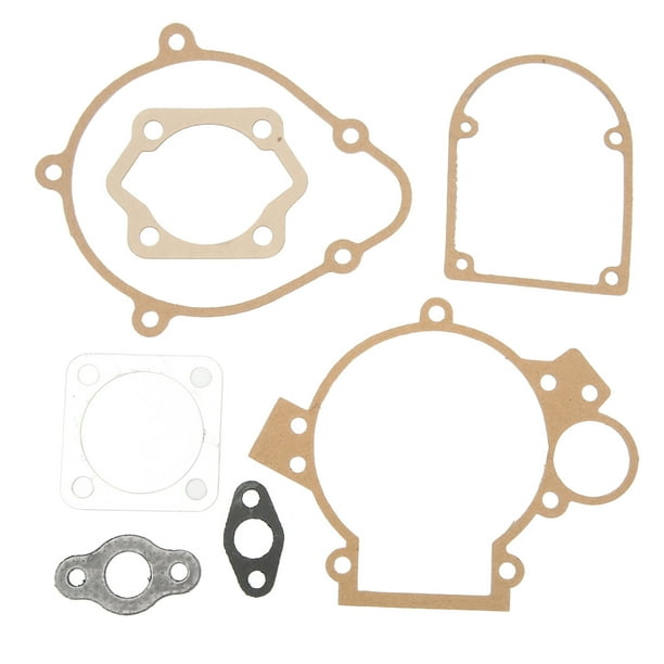 Junta de motor de bicicleta motorizada 7 piezas Bloquear sustancias nocivas Sellado perfecto Juego de juntas de motor de ajuste directo Papel de aluminio Plástico para motor de ANGGREK Otros