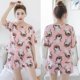 thumbnail image 1 of Conjunto de pijama de manga corta para mujer, ropa de dormir cómoda, trajes de casa, primavera y verano, 2022, 1 of 4