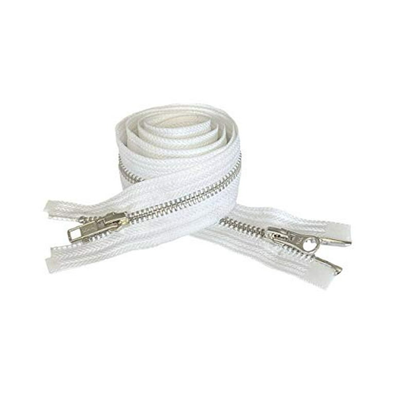 No.5 20cm Plastic zipper double pull two way zipper -Daya zipper