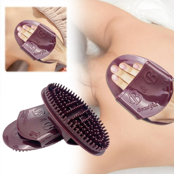 2026 Pro Meridian Massage Brush Set - Full Body & Scalp Acupressure Tool for Head-to-Toe Relaxation - Salon Quality Comb Gift Idea​ 2PCS