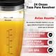 thumbnail image 5 of Compatible Piezas de Repuesto para Licuadora Ninja, 2 Vaso de 24 Onzas, Con Cubierta, Hoja Extractora de 7 Aletas, Para Ninja Auto IQ Ninja[4 pulgadas, 7 cuchillas], Adecuado Para Uso Familiar Diario, 5 of 7
