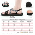 thumbnail image 4 of MEGNYA Women's Comfortable Walking Sandals with Arch Support, Athletic Hiking Sandals Outdoor, Soft Water Sandals Beach Poolside Travel, 4 of 7