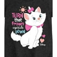 thumbnail image 3 of Disney - The Aristocats - Turn That Frown Upside Down - Girls Fitted Short Sleeve Graphic T-Shirt, 3 of 5