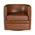 thumbnail image 2 of Gracie Mills Alisa Classic Low-Back Tufted Swivel Chair - GRACE-8256, 2 of 3