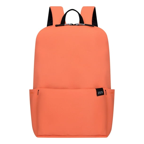 Mochila compacta para hombre y mujer, elegante mochila escolar, de nailon resistente, con múltiples compartimentos, para uso diario, ligera y portátil, ideal para estudiantes universitarios,