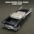 thumbnail image 4 of Anmyjuly 1/24 Scale Metal Die Casting Retro Sports Car Model - Simulated Lights and Sounds, Opening Doors & Hood, Kids Toy Gift, 4 of 9