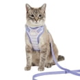 thumbnail image 2 of Oodles Iridescent Cat Walking Harness & Leash Set, Purple, One Size, 2 of 10