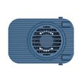 thumbnail image 2 of Ventilador de enfriamiento sin hojas, recargable, para colgar en el cuello, enfriador, ajustable, portátil, ventilador de aire mínimo, azul marino Kearding HA005553-02, 2 of 6