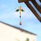thumbnail image 5 of CaiYueKe Handmade Metal Wind Chime Garden Art Outdoor Decor Bells Soothing Sound Patio Hanging Ornament Creative Crafted Glass Painted Home Yard, 5 of 7
