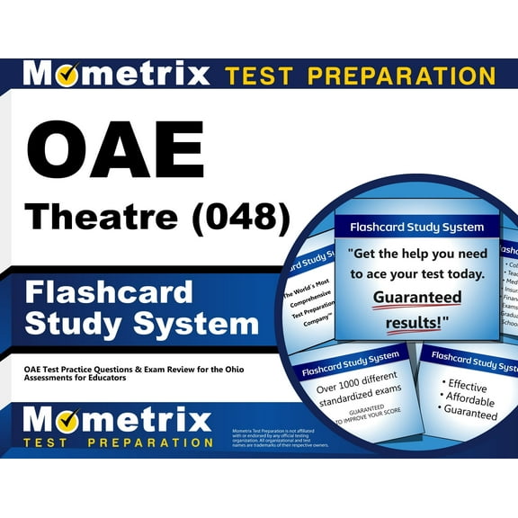 Oae Theater (048) Flashcard Study System : Oae Test Practice Questions & Exam Review for the Ohio Assessments for Educators (Cards)