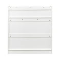 thumbnail image 6 of JOYSOURCE 20"-100" Extendable Dining Table with Storage Sideboard for 6-10 Person, Extra Long Transformer Table, Modern Multifunctional Conference Meeting Table with Extension Leaves Holder, White, 6 of 7