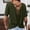 *Army Green, variant on Women's Criss Cross Back Twist Knot Short Sleeve T-Shirt,Solid Color Casual Summer Top Orange,Women's Plus XXXL