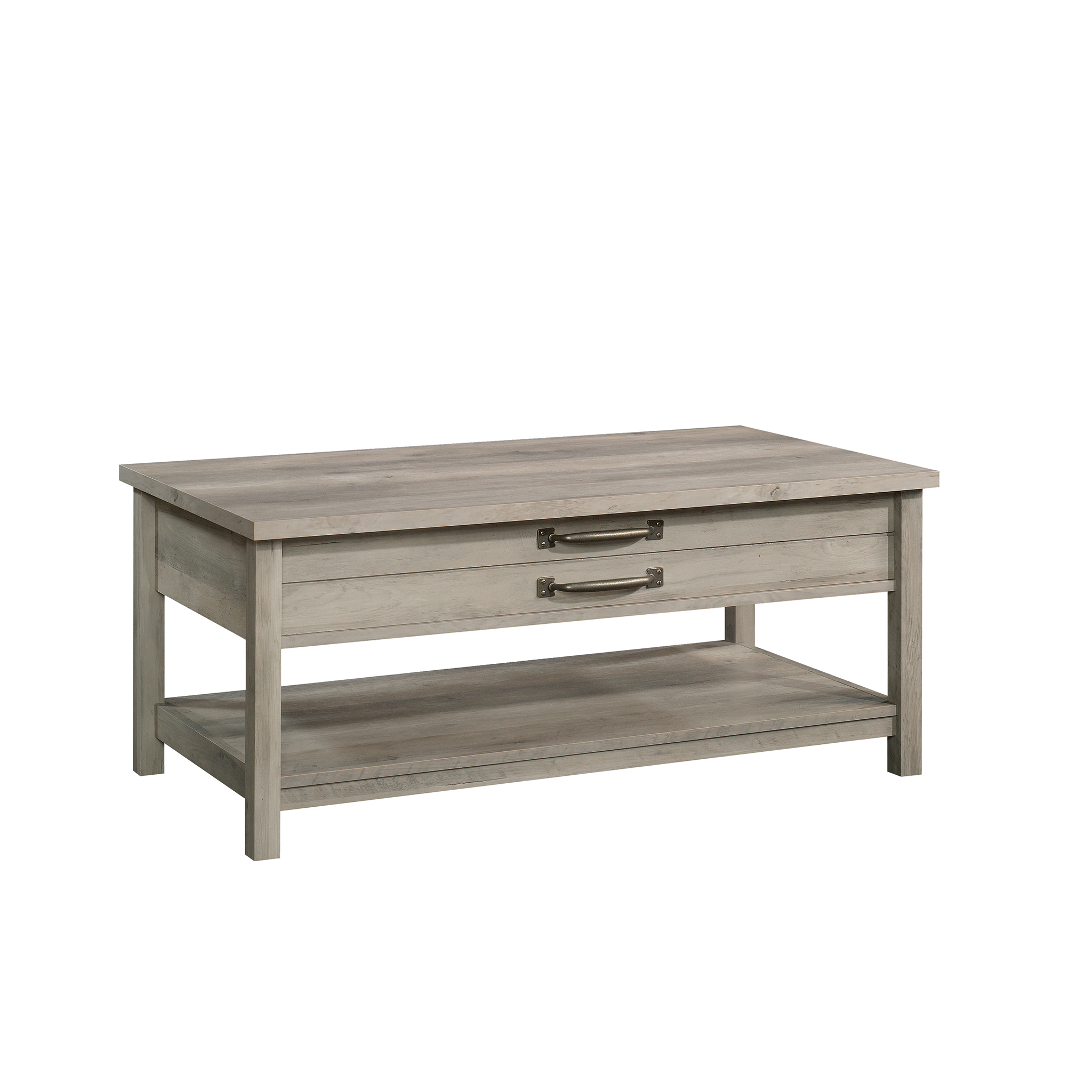 Better Homes & Gardens Modern Farmhouse Rectangle Lift-Top Coffee Table, Rustic Gray Finish - image 2 of 13