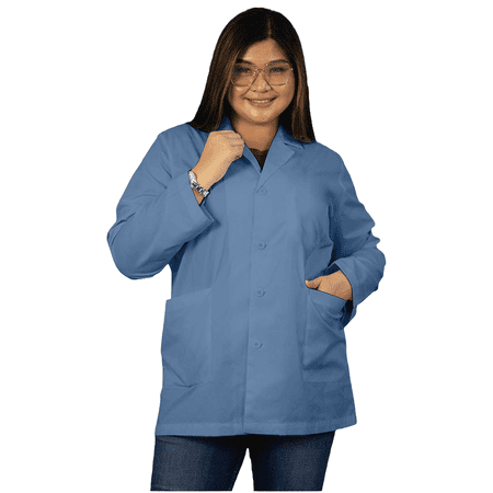 Panda Uniform by HeedFit 29 Medical Lab Coat for Women – 7XL Ceil Blue
