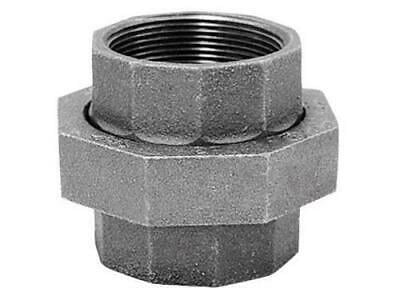 FPT   x 3/4 in FPT  Black  Malleable Iron  Reducing Coupling Anvil  1 in Dia 