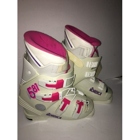 Nordica #581 High Performance Ski Boots Size 7 284mm Made in Italy FAST SHIP