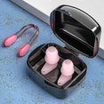thumbnail image 1 of Soft Swimming Earplugs Nose Clip Case Protective Waterproof Noise Prevention Ear, 1 of 4