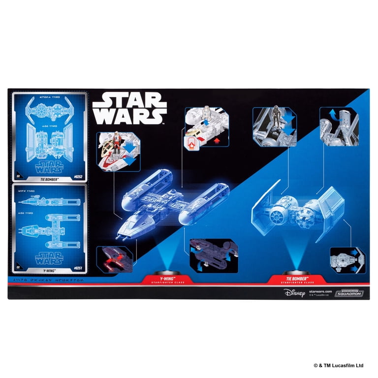 Star Wars, Battle Pack, Y-wing vs. TIE Bomber Deluxe Set - Walmart.com