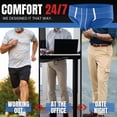 thumbnail image 3 of Calzoncillos Deportivos Real Men de Nylon con Bolsa para Hernia 3XL Paquete de 4 Azul/Gris/Azul Oscuro/Gris Oscuro, 3 of 8