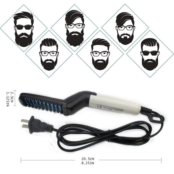 Hot iron for beard cheap