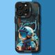 thumbnail image 1 of Funda de teléfono negra para astronautas, carcasa trasera para iPhone 14, 13, 12, 11 Pro Max, Mini, XR, XS, X Max, 7, 8, 6, 6S Plus, SE 2020 Fivean unisex, 1 of 2