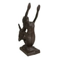 thumbnail image 6 of Cast Iron Rustic Nautical Siren Mermaid With Curling Tail Door Stopper Doorstop, 6 of 9