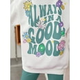thumbnail image 5 of Girls Two Piece Outfits Long Sleeve Letter Print Sweatshirt and Flared Pants Sets Girl Spring Clothes Cute Girls Clothes 7-8 Years, 5 of 6