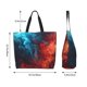 thumbnail image 5 of Disketp Red And Blue Fire Bolsa Tote Estampada para Mujer, Bolso de Hombro y de Mano para Compras y Viajes, 5 of 8