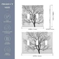 thumbnail image 2 of 2 Gang Switch Covers Tree Light Wall Plate Home Faceplate Switch Plates 4.56”x4.48”, 2 of 8