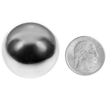 Neodymium Magnet 1.26" Ball Sphere - Rare Earth Magnets for Crafts, DIY, Science, Office & Hobby - Shipping Included