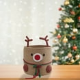 Wovilon Christmas Decor Christmas Style Khaki Reindeer Cotton Rope