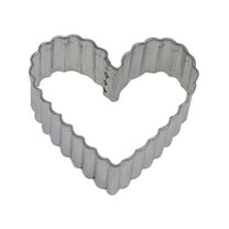 R&M International Heart Fluted 3.5" Cookie Cutter
