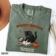 thumbnail image 4 of Comfort Colors Kitty Biscuits Shirt Spooky Season Tee Black Cat Halloween Fall TShirt Vintage Baking Pumpkin T-Shirt Cat Lover Fall Gift, 4 of 5