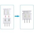 thumbnail image 2 of 560pcs JST Connector Kit 2.54mm JST-XHP 2/3/4/5 Pin Housing and Male Female Pin Head Connector Adapter Plug Kit, 2 of 6