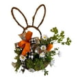 thumbnail image 4 of 19.69 '' Corona de Pascua, Guirnaldas Adorno de puerta colgante Guirnalda de flores artificiales para celebración Decoración para el hogar Foto Sunnimix Corona colgante de puerta delantera, 4 of 8