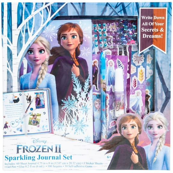 Disney Frozen 2 sparkling journal set