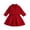 Red, variant on GiLiling Toddler Girl Coat Set - Long Sleeve Fleece Jacket and Dress, 2 Piece Fall Winter Outfit (Red, 3-4 Years)
