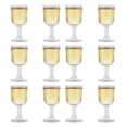 thumbnail image 2 of Copa de Vino de Plástico Transparente Reciclable - Copa de Vino Inastillable - Vasos Desechables Y Reutilizables para Champán, Postre 24 Piezas, 2 of 5