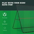thumbnail image 3 of Soozier Adjustable Rebounder Net, Foldable Target Goal Bounce Back Net, for Soccer, Baseball, and Tennis Practice and Training, 3 of 9