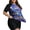 A4-Flower, variant on FOLUNSI Womens Plus Swimsuits 2 Piece Short Sleeve with Boyshorts Surfing Swimwear 0X-5X