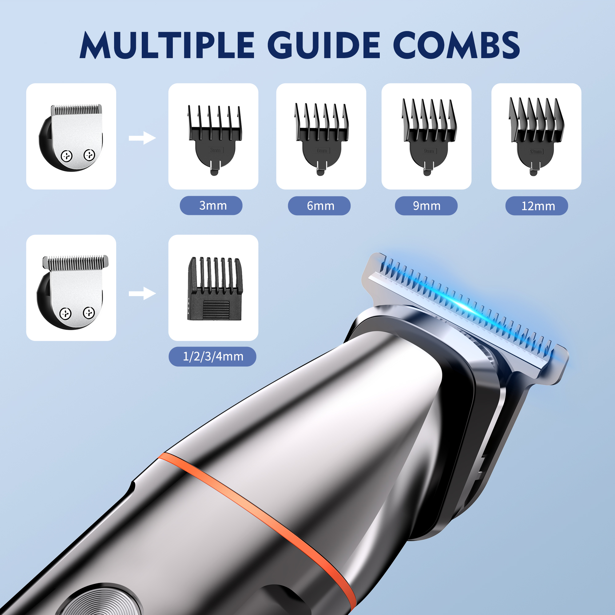 Cshidworld 5-in-1 Hair Clipper & Grooming Kit photo 6