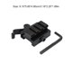 thumbnail image 4 of Greeniant 2Pcs High Lock Upgrade Bracket Rack Hunting Structure Wear-resistant Flashlight Sports Stable Scope Fast-Release Ropa Deportiva, Zapatos, 4 of 6