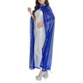thumbnail image 4 of Women Men's Cape Hooded Sequin Carnival Adult Props Sequin Cape Dress for Women Formal Summer Umbrella Women S Scarf Lightweight Sheer Shawl Wraps for Women Shoulder for Elderly Women's Scarves, 4 of 9
