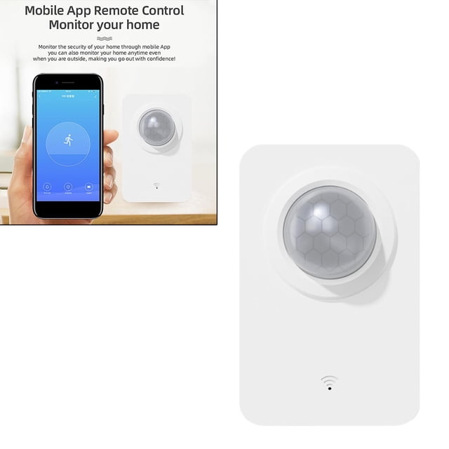 Inalámbrico /2.4G , Sensor / de movimiento pa TUYA Home Assistant Aplicación de inteligente Seguridad pa shamjiam Detector de movimiento inteligente PIR