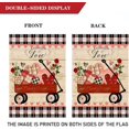 thumbnail image 4 of Happy Valentine''s Day Garden Flag 12.5 x 18 Inch Loads of Love Heart Buffalo Plaid Decorative Double Sided Flag for Wedding Valentine''s Day Decoration, 4 of 5
