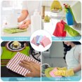 thumbnail image 3 of Miangastore 6Pcs Kitchen Hotel Towels Double-sided Towels Tea Cloths (Assorted Color), 3 of 8