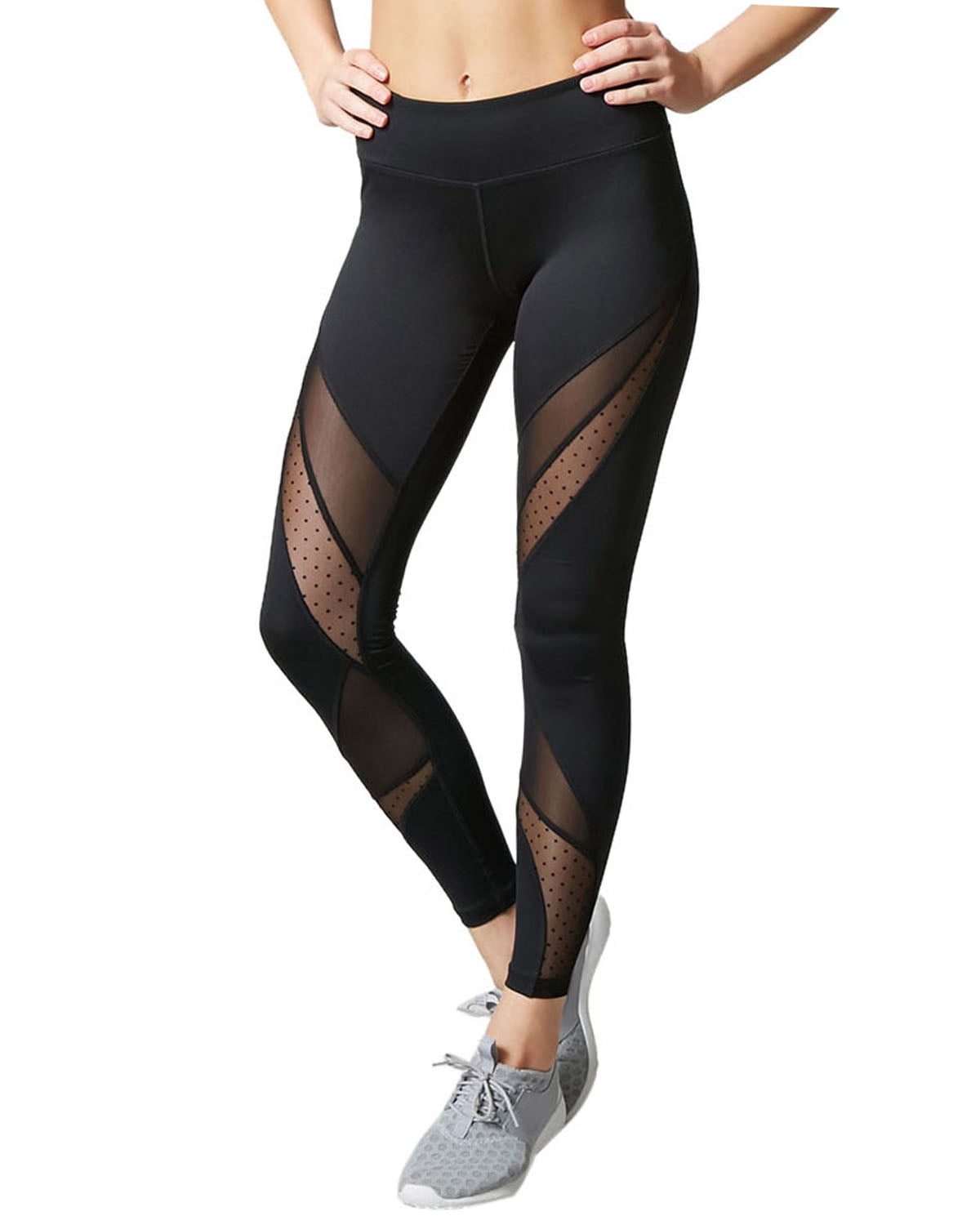 polka dot yoga pants