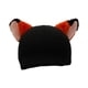 thumbnail image 2 of Funda para casco de esquí, accesorios para casco, decorativa, protectora, bonita, creativa, cálida y divertida. Orejas de zorro negro, 2 of 8